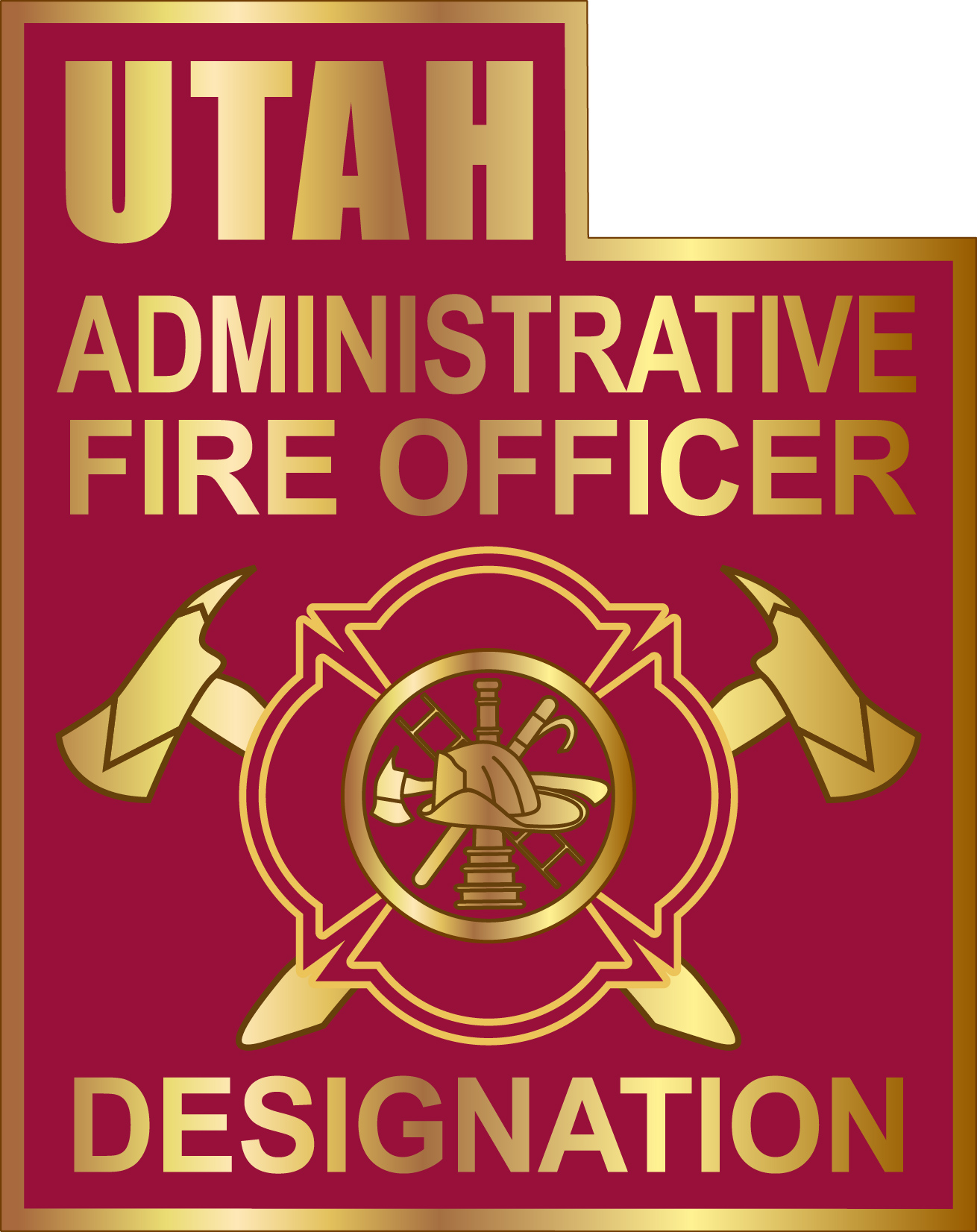 Admin Fire Officer Pin