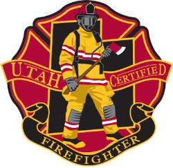 Utah Certified Firefighter logo