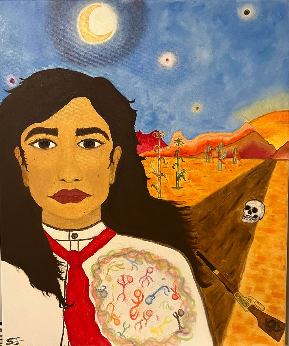 Artwork titled The Afterlife of Juana Barragán by Sophie Jackson