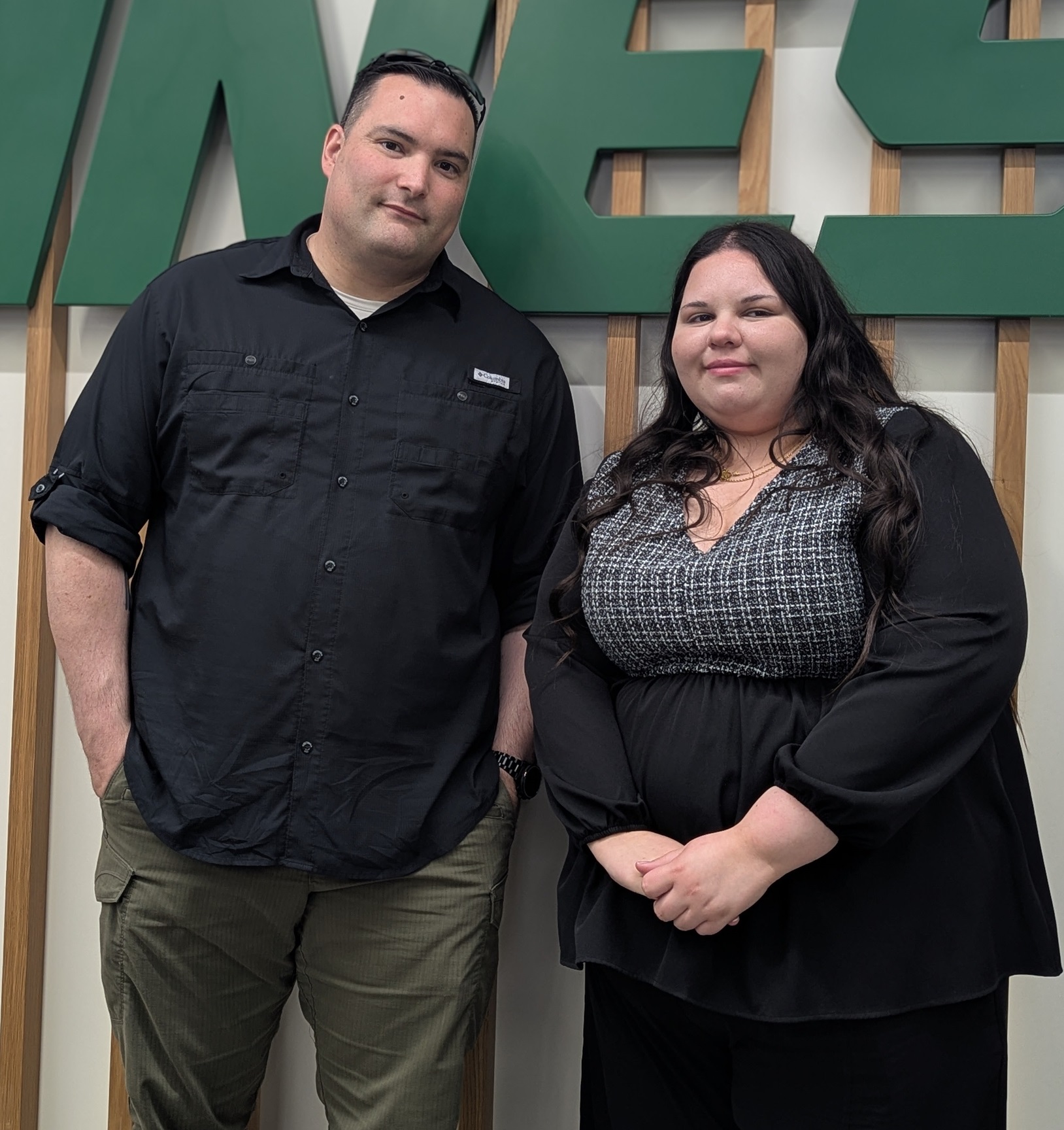 Natalia Figueroa with Tony Medina