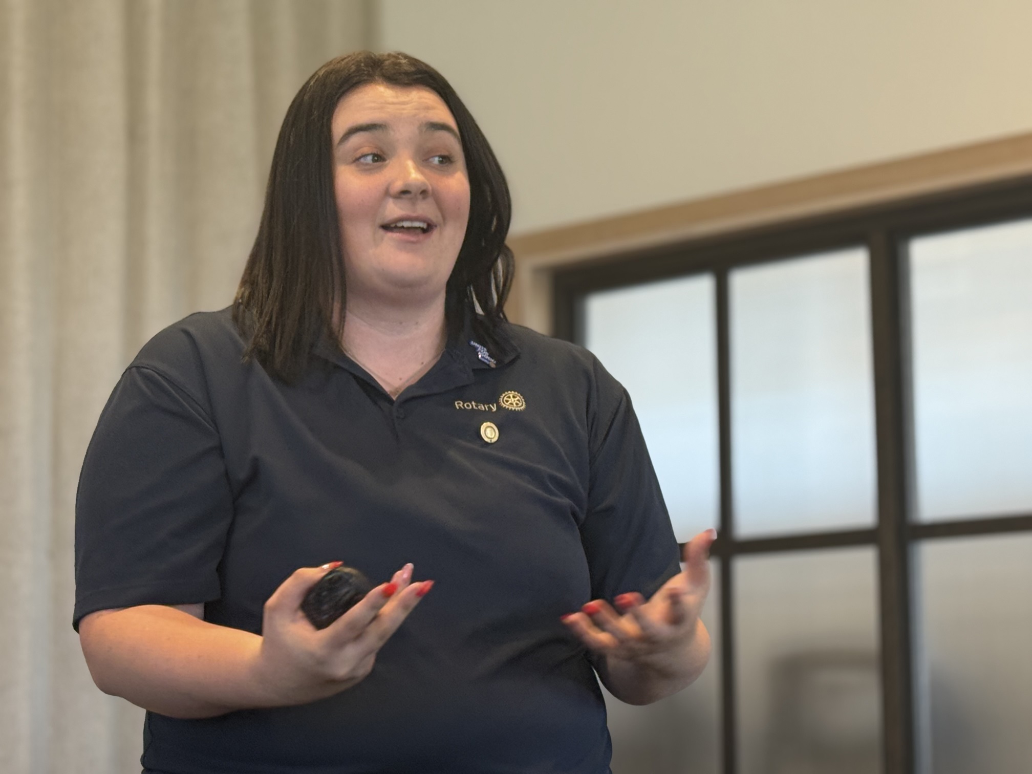 Savannah Bristol Speaks at Lunch