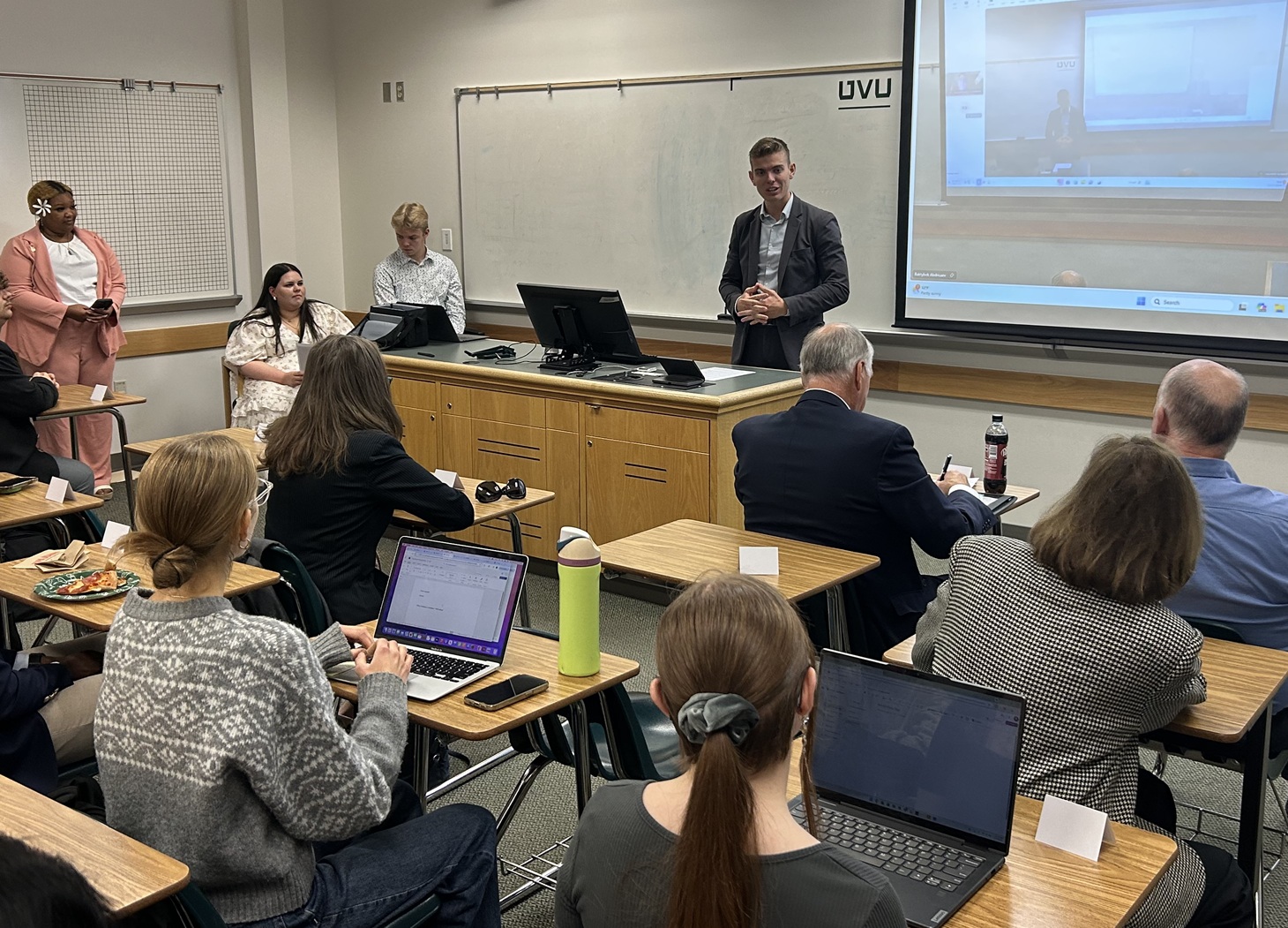 Curtis Bristol Introduces Cathy Ambrose   