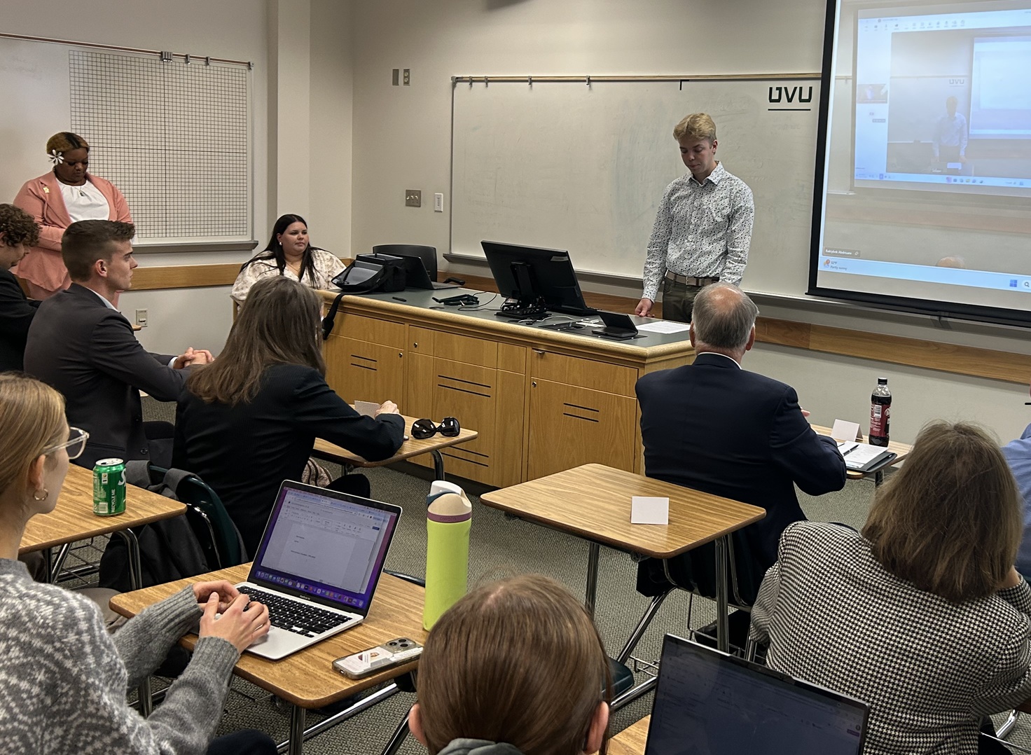 Kade Van Ry  Introduces Mr. Oliver Rosenbauer