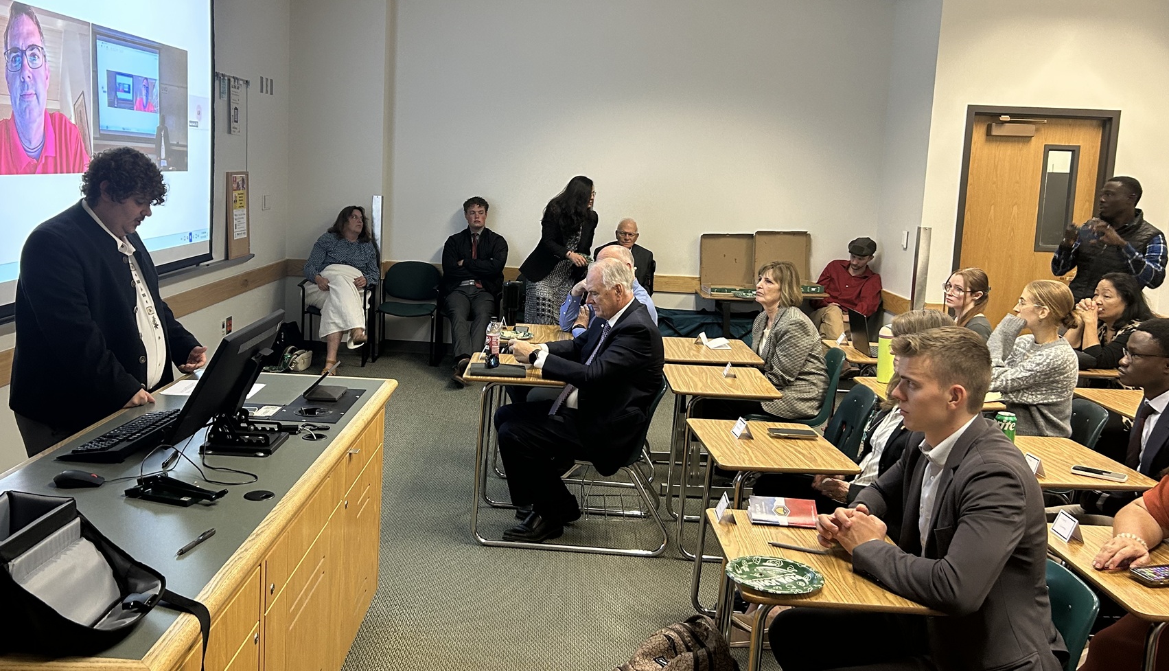 Aemish Brock  Introduces Dr. Jay  DeSart