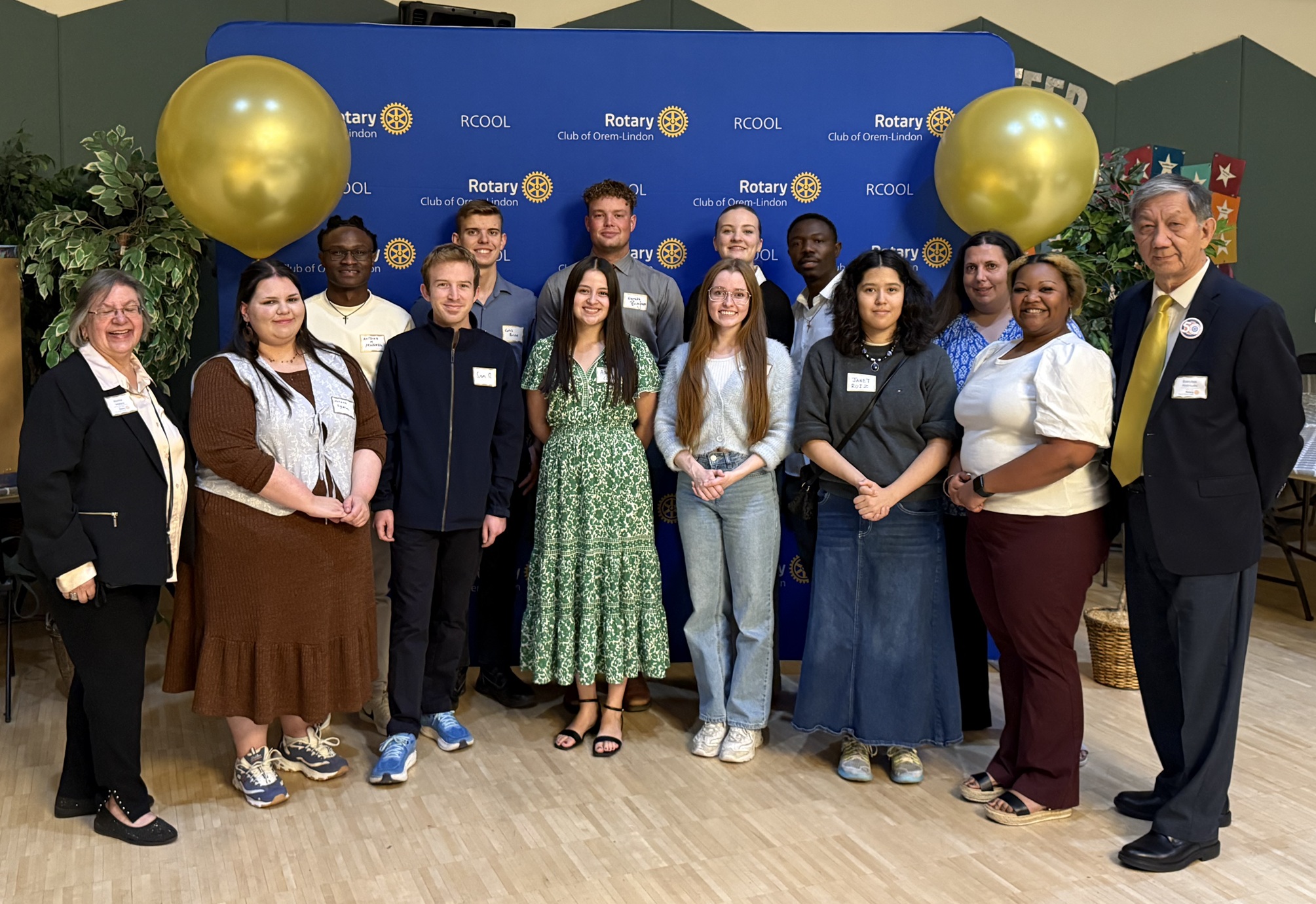 Group Photo Of Rotaractors: