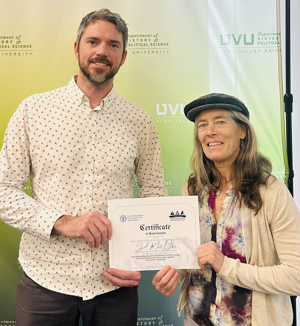 Matt Olson Earth Science