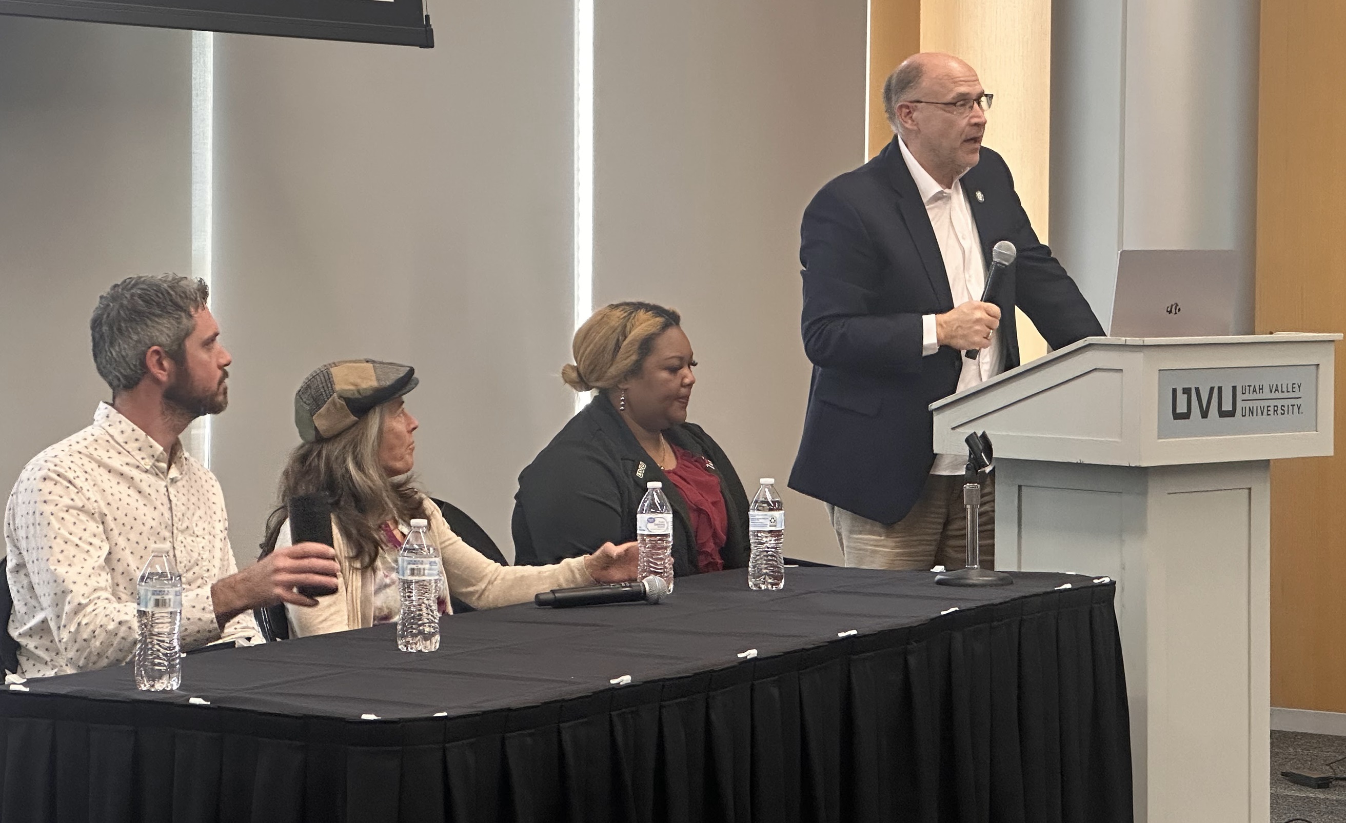 Dr. David Connelly Speaking at International Mountain Day