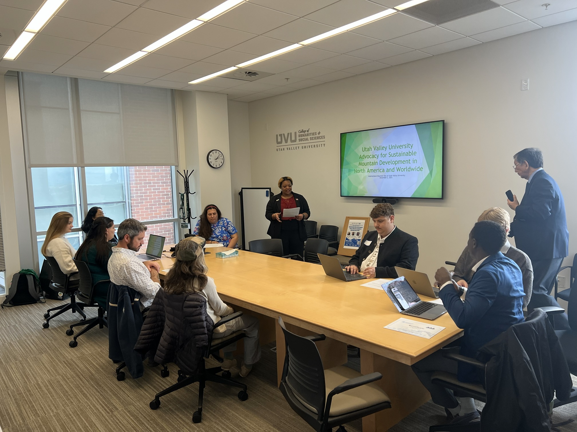 Presentation highlighting the history and mission of the Utah International Mountain Forum (UIMF)