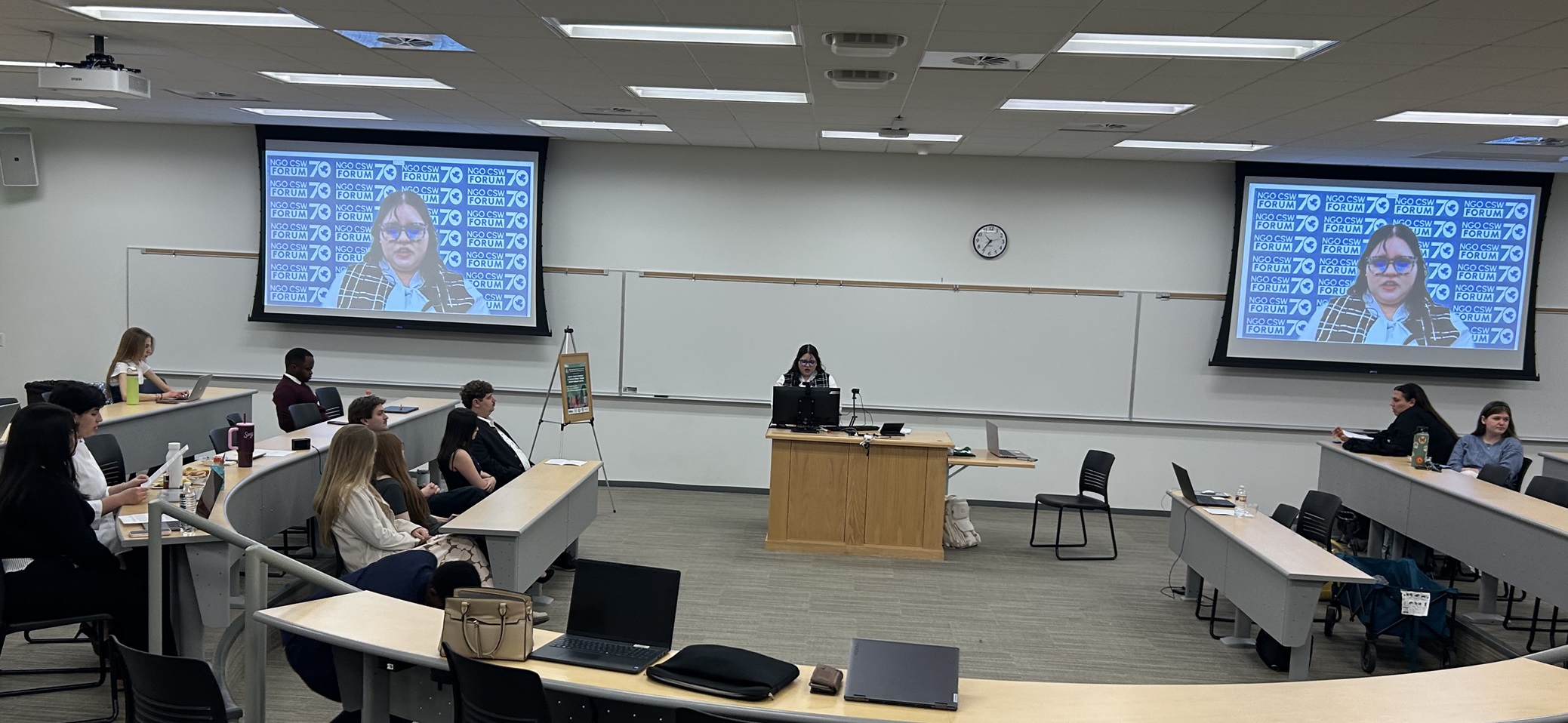 Natalia Figueroa Moderates the Event on March 10, 2026