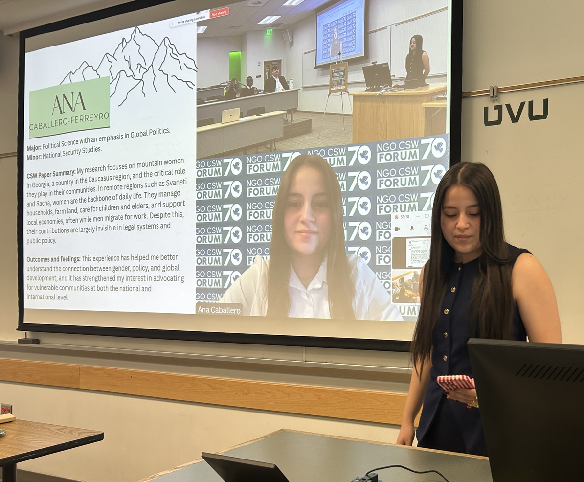 Ana Caballero-Ferreyro Speaks