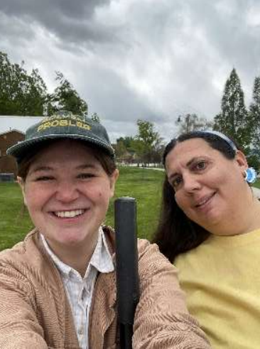 Megan Ashcraft and Erynn Lammi At the Event 