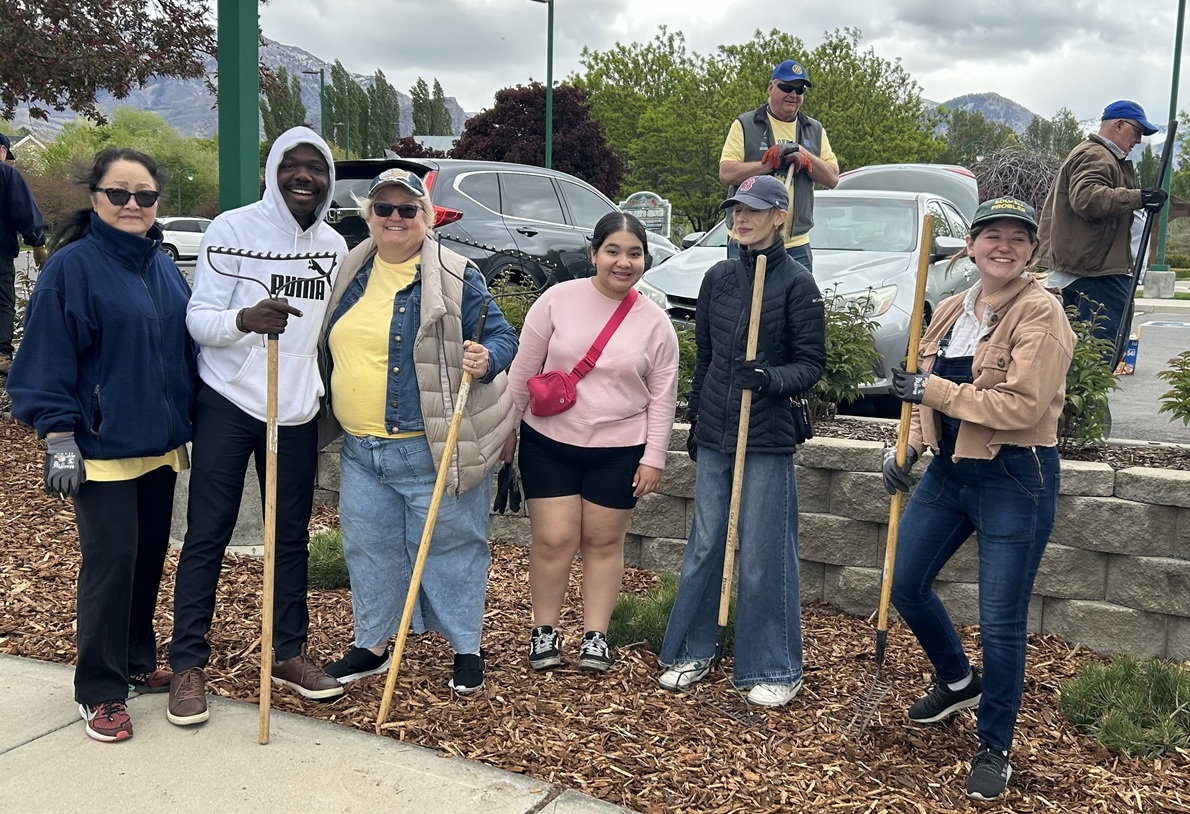 Orem-Lindon Rotarians and UVU Rotaractors