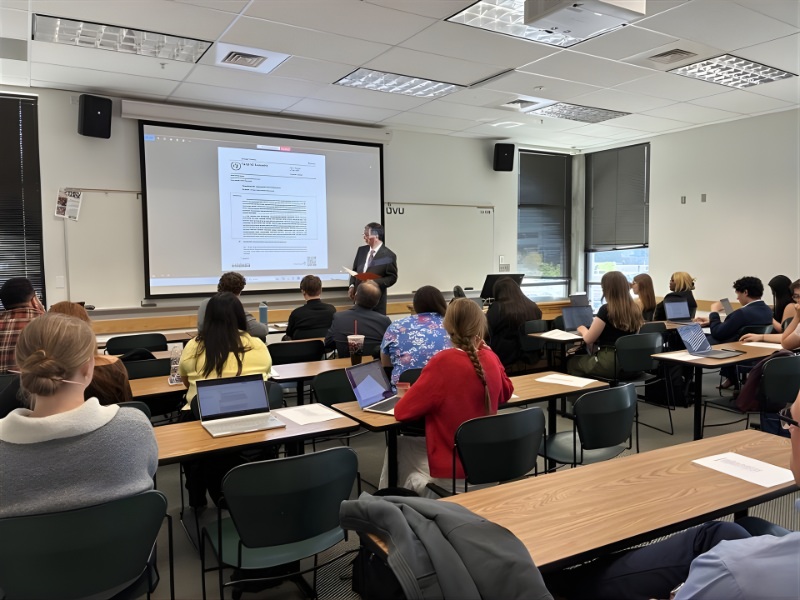 aktybek Abdrisaev  Speaks at the Event