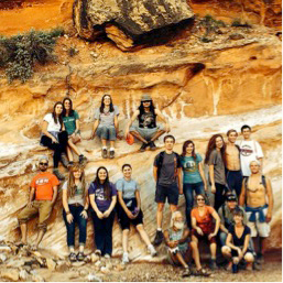 students at capital reef