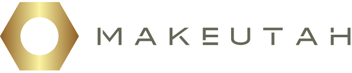 Golden bolt with the words "Make Utah" next to it 