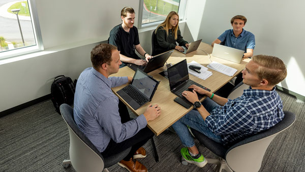 People in a meeting