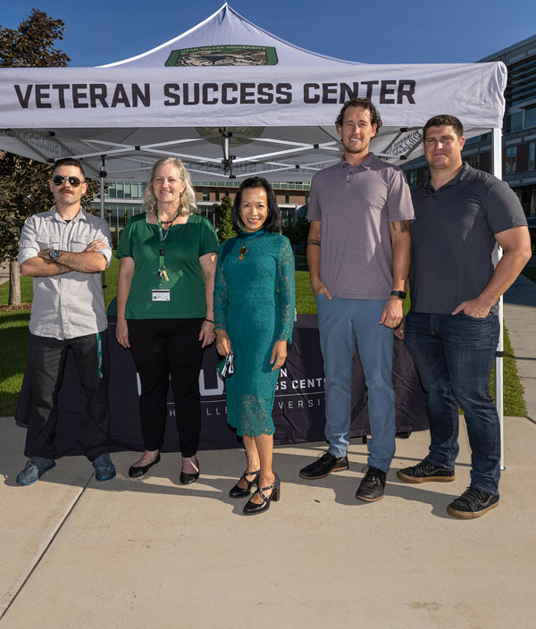Contact UVU's Veteran Success Center