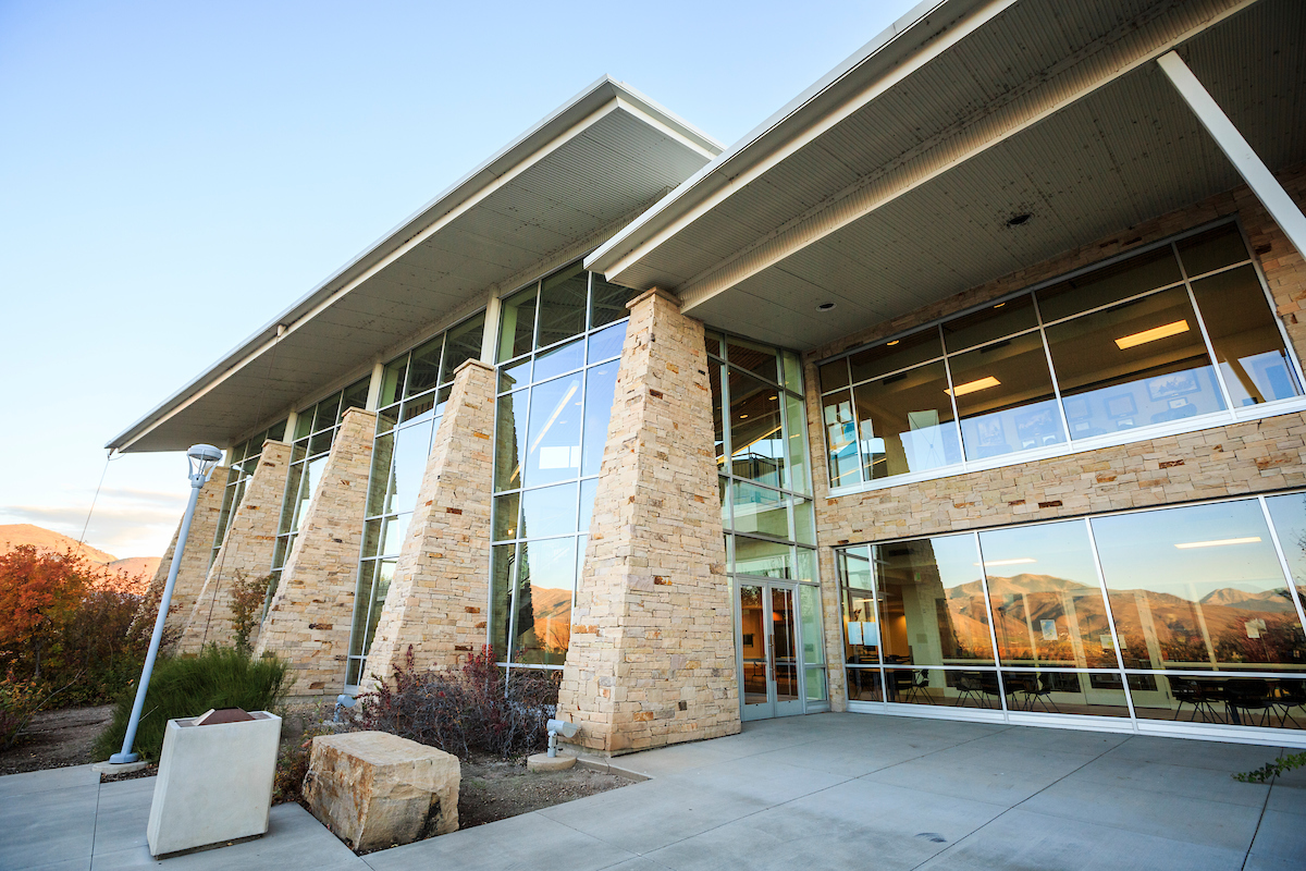 Image of Wasatch Campus during the fall