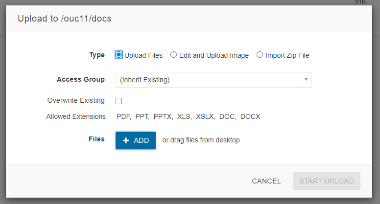 Choose a file to upload