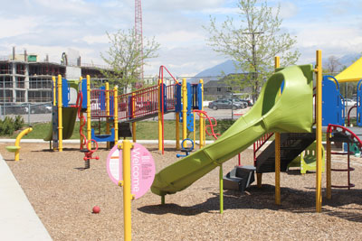 outside playground at Wee Care Chilcare Center