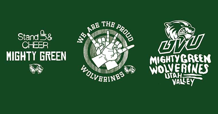 Stand and Cheer Mighty Green Proud Wolverines