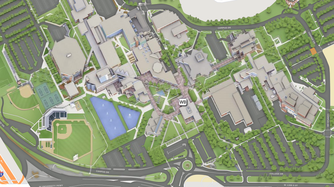 map of the woodbury school of business