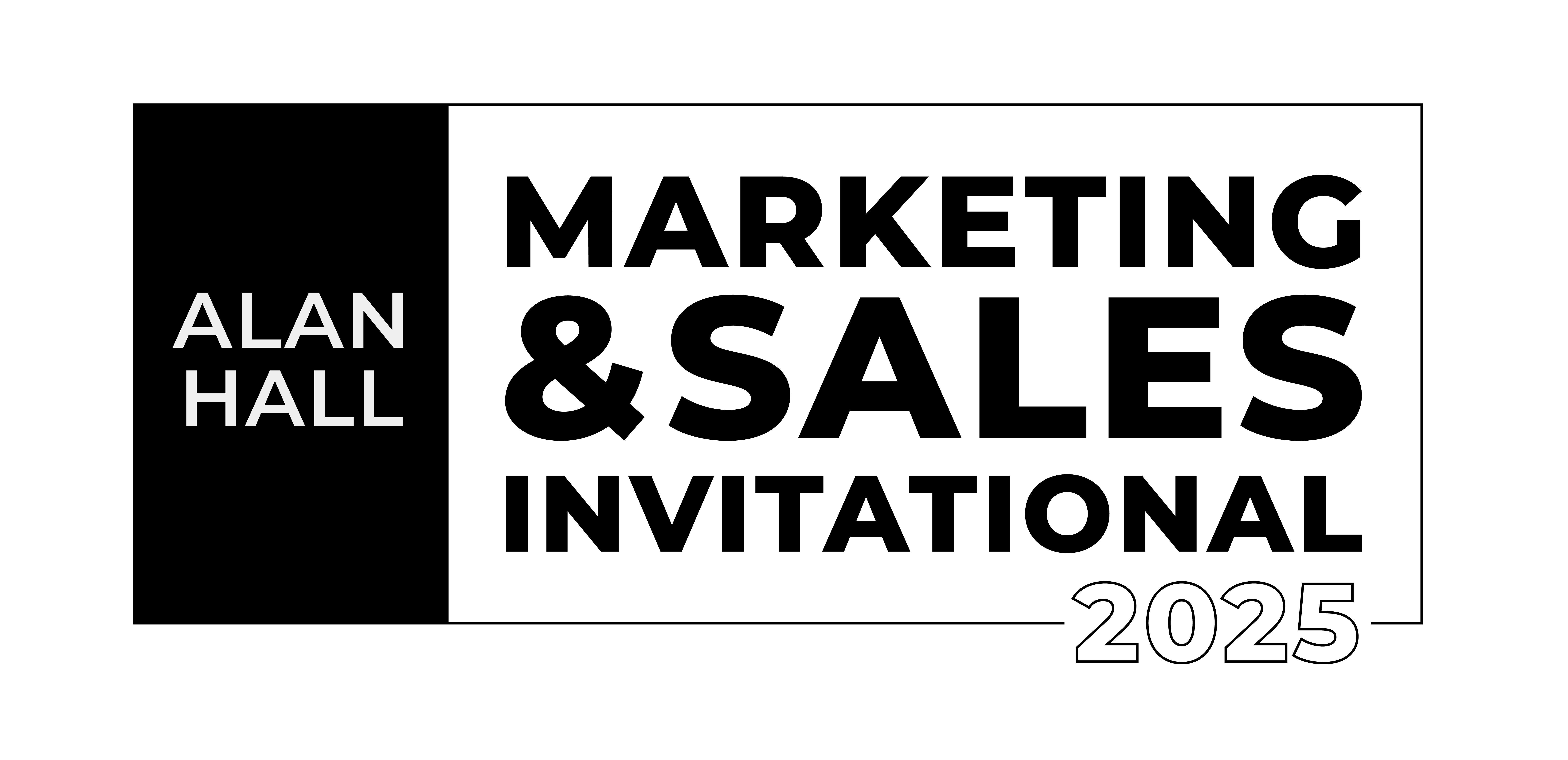 image of a logo for the 2025 alan hall marketing and sales invitational hosted by utah valley university